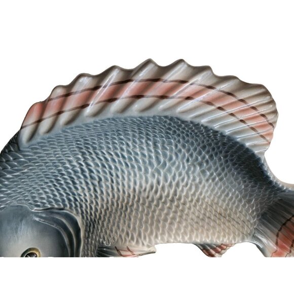 Fitz & Floyd Oceana Large Fish Serving Platter  16 1/2" - Picture 5 of 7